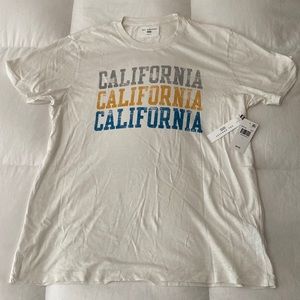 NWT Sol Angeles Men’s Large T-shirt off white